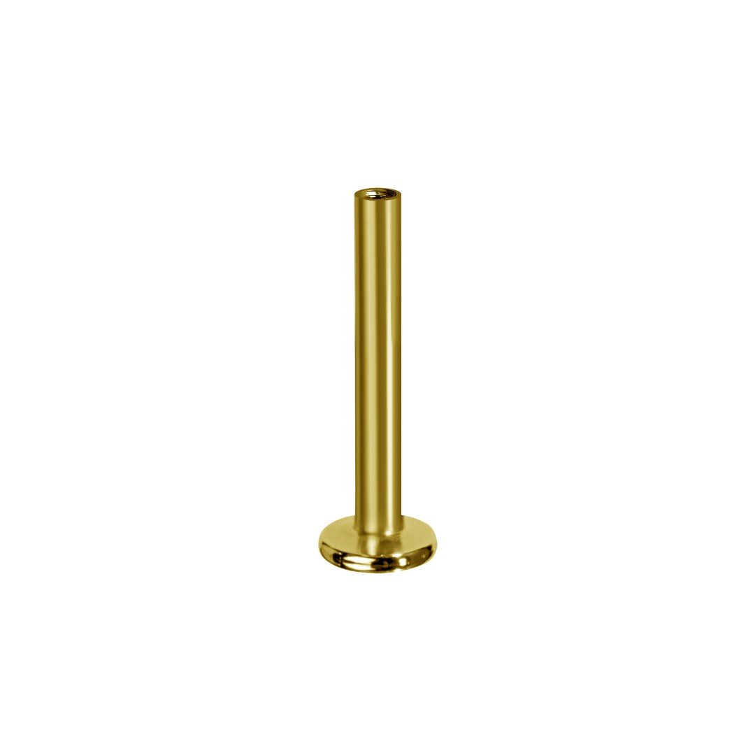 Solid Gold 3mm Classic Ball Topper